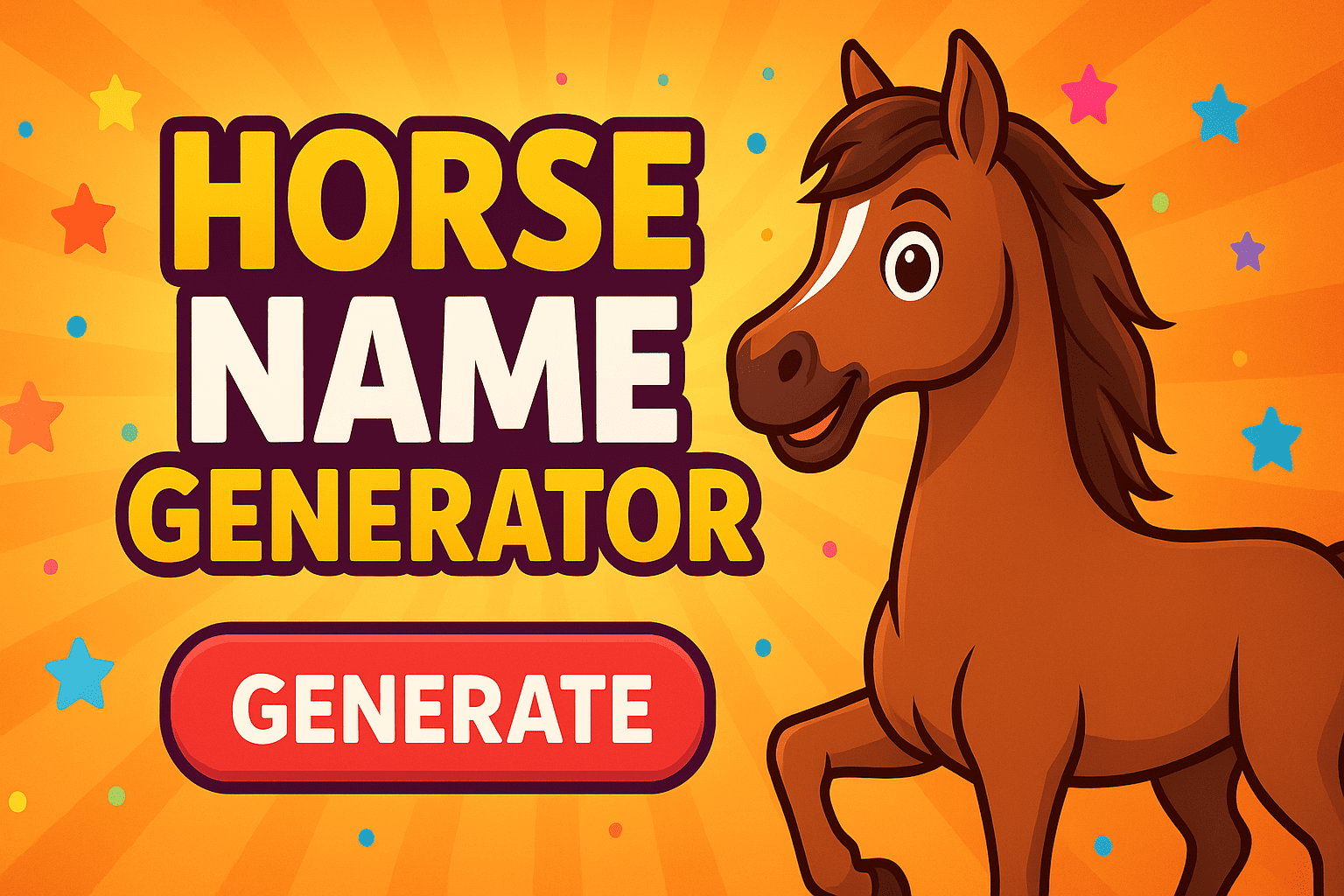 Horse Name Generator tool